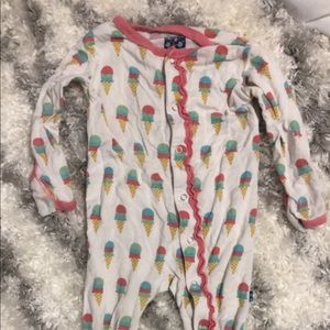 Kickee Pants ice cream footies